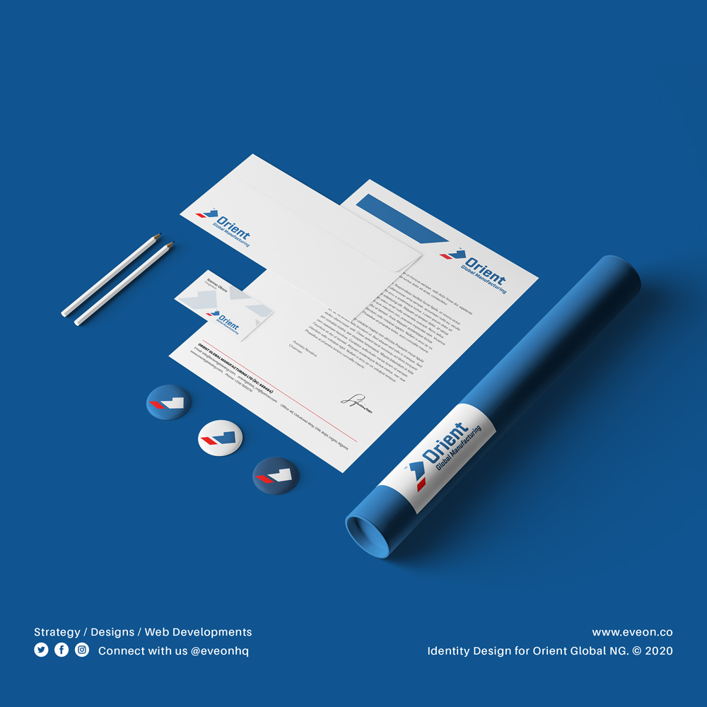 Orient Global Stationery Design