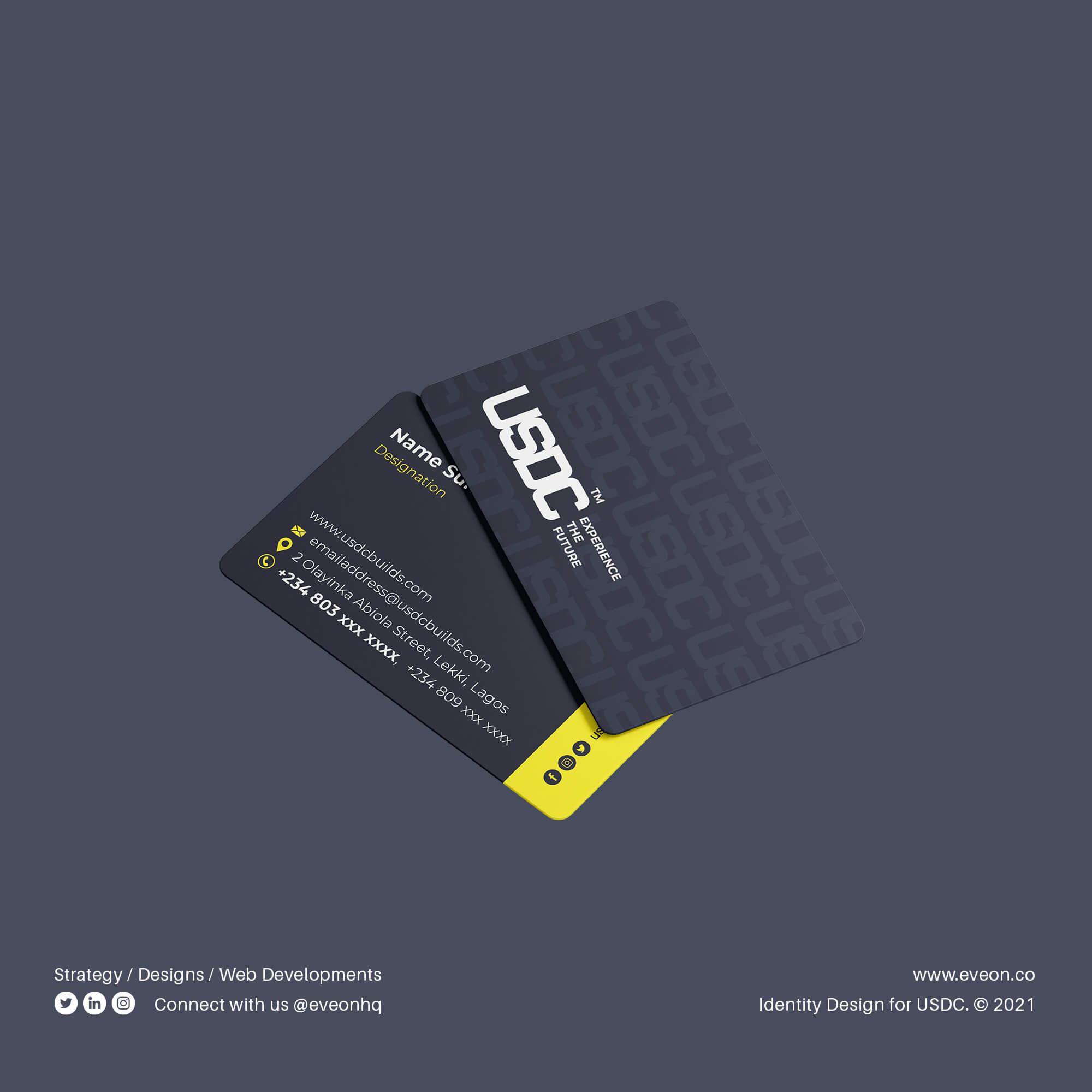 USDC Business Cards